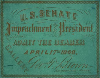 impeachment ticket