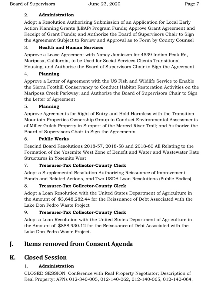 2020 06 23 Board of Supervisors agenda 7