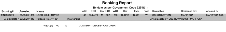 mariposa county booking report for june 9 2020