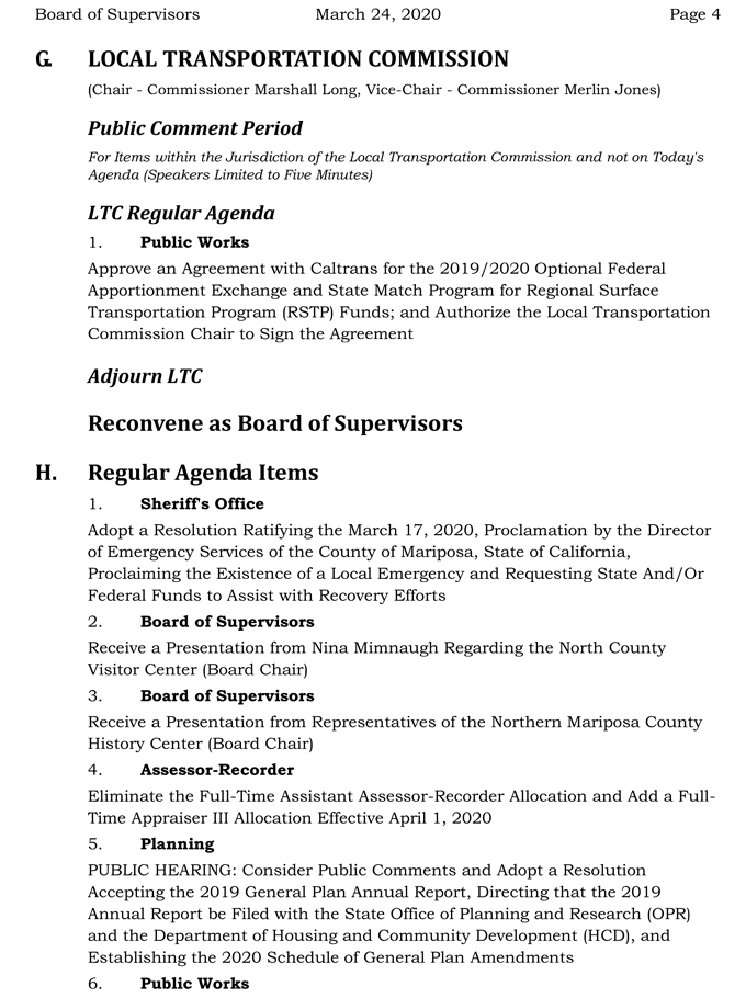 2020 03 24 Board of Supervisors agenda 4