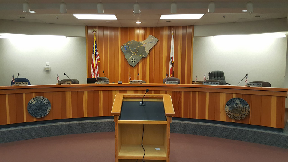 mariposa county board of supervisors chambers