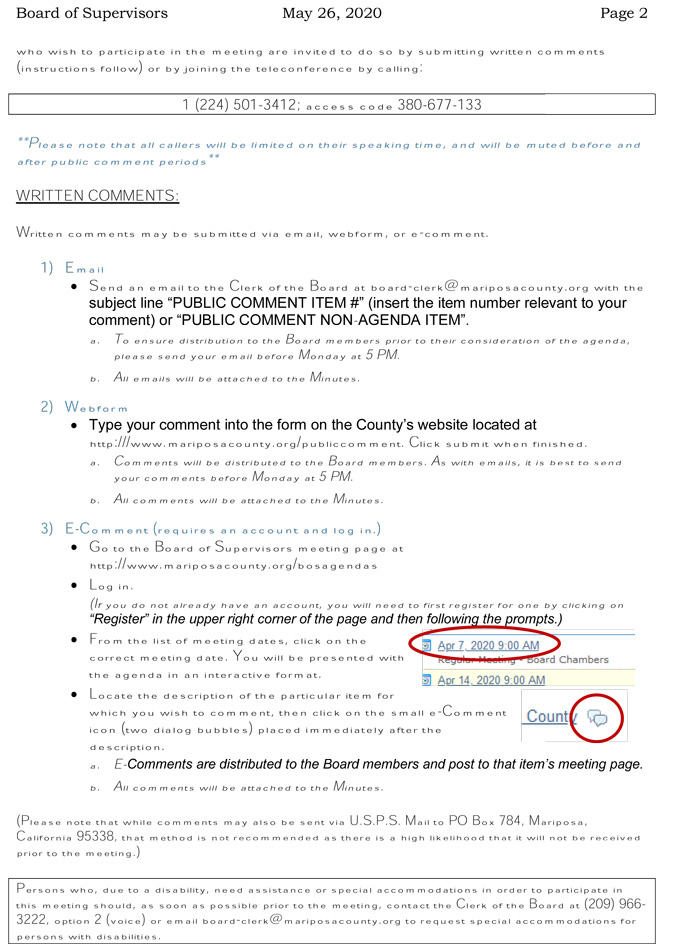 2020 05 26 Board of Supervisors 2