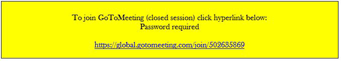 JCF closed meeting