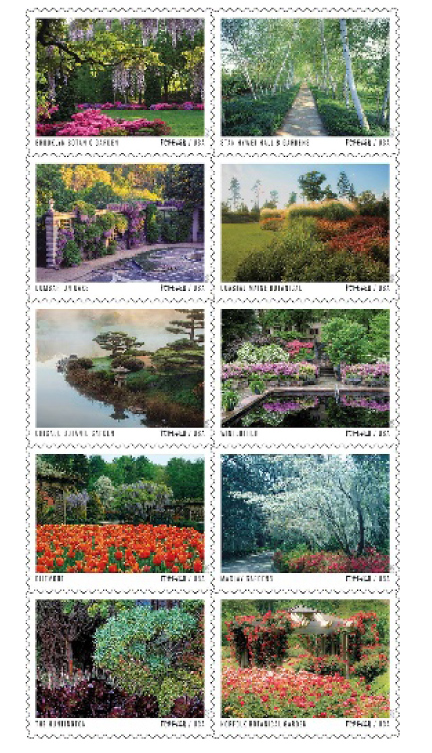 usps american gardens stamps 1