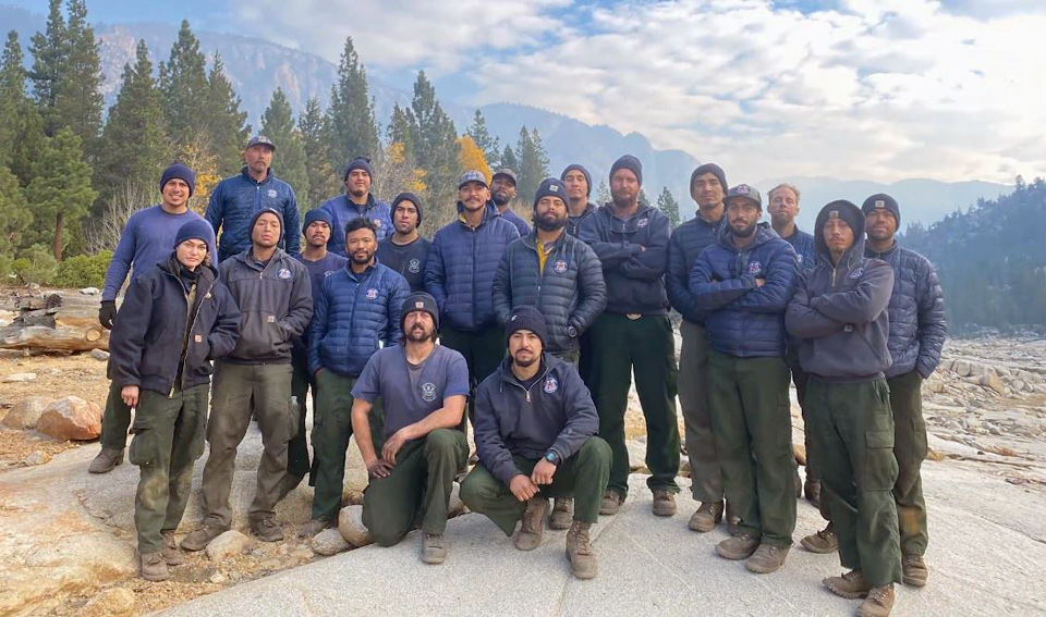 Creek Fire Texas Canyon Hotshots