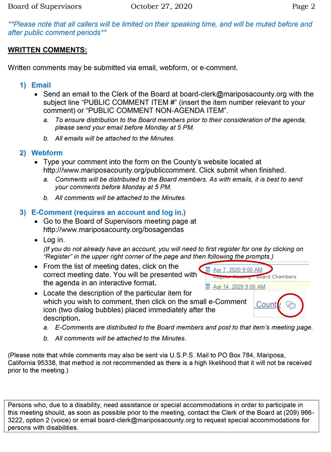 2020 10 27 Board of Supervisors 2