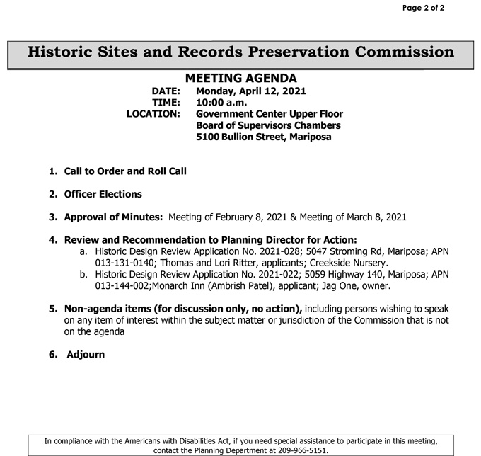 2021 04 12 Historic Sites Records Preservation Commission 2