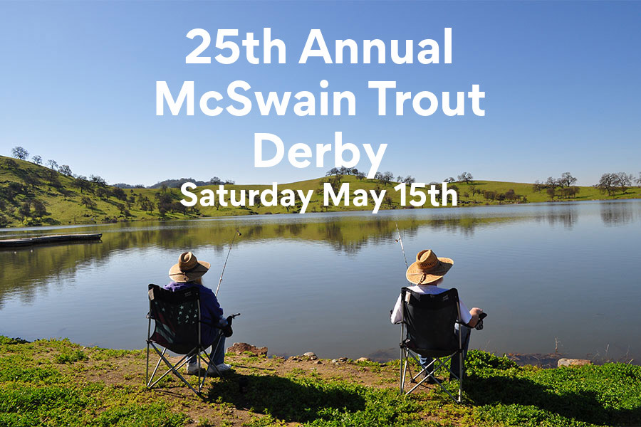 25th Annual Lake McSwain Trout Derby is Planned for Saturday, May 15