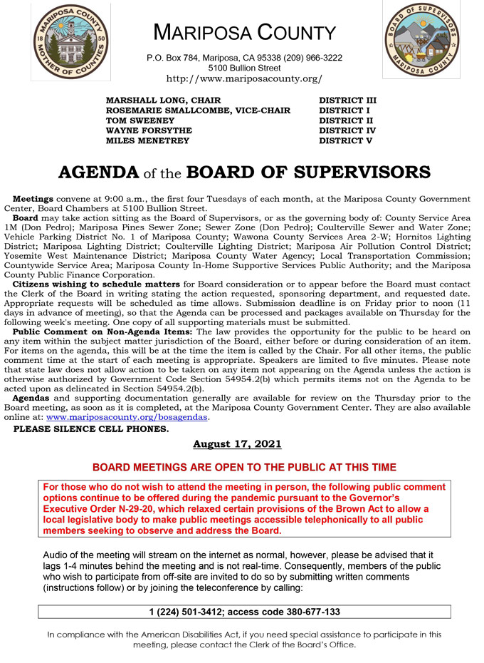 2021 08 17 Board of Supervisors 1