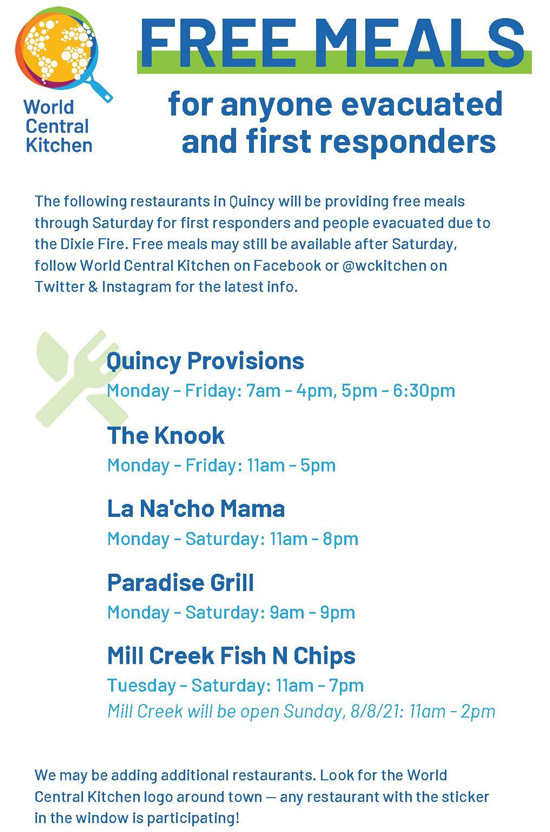 dix free meals