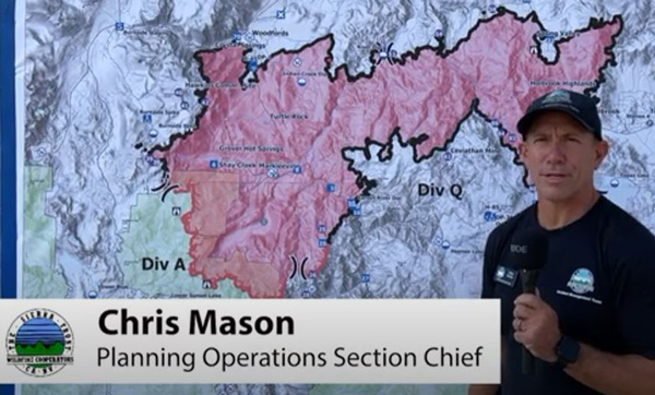 Tamarack Fire Operations Briefing Videos for August 7 & 8 ...