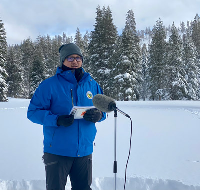 Sean de Guzman snow survey 2022 dec