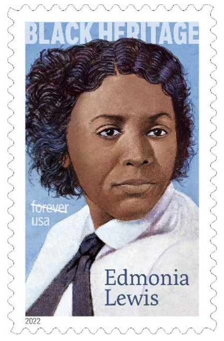 usps issuing edmonia lewis black heritage forever stamp jan 26 1