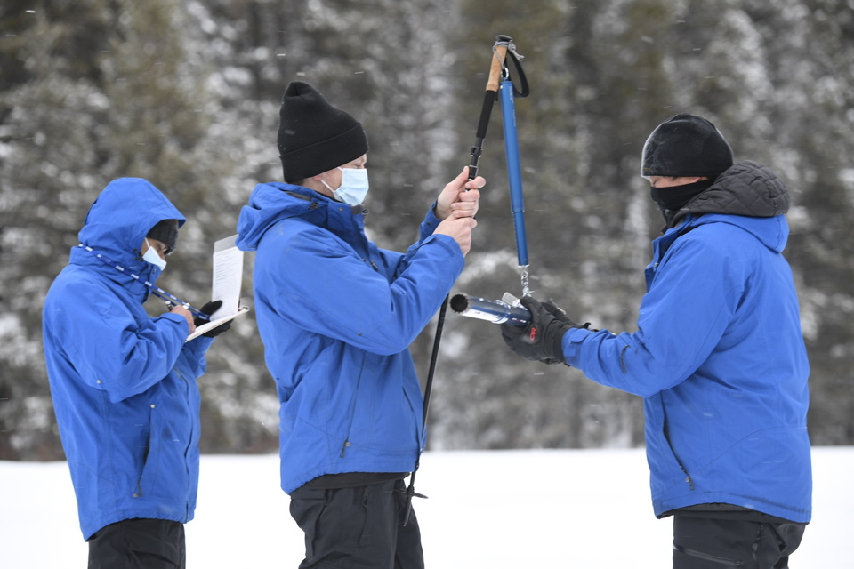 California Department of Water Resources Second Snow Survey of 2021