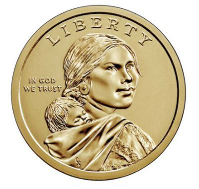 native american one dollar coin 1