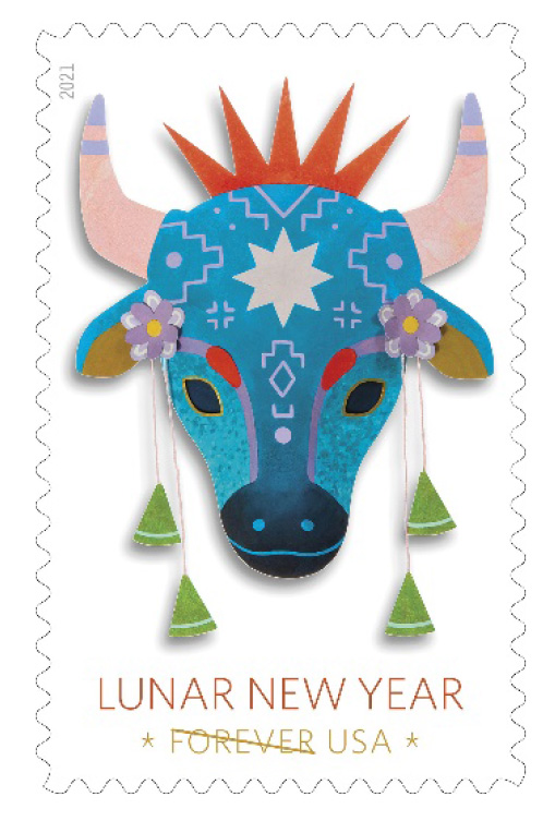 usps 0122ma usps will issue lunar new year year of the ox forever stamp 1