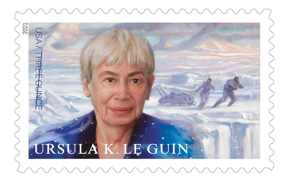 usps new stamp highlights acclaimed author ursula k le guin 1