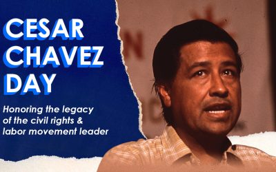 Cesar Chavez day graphic