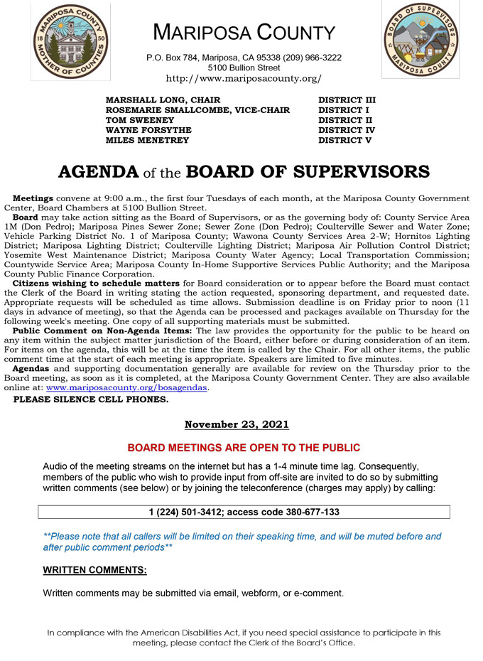 2021 11 23 Board of Supervisors 1