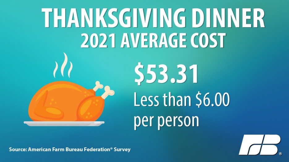 farm 2021 Average Cost for Thanksgiving Dinner feature