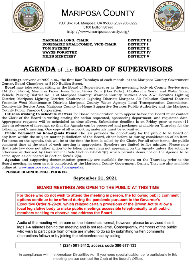 2021 09 21 Board of Supervisors 1