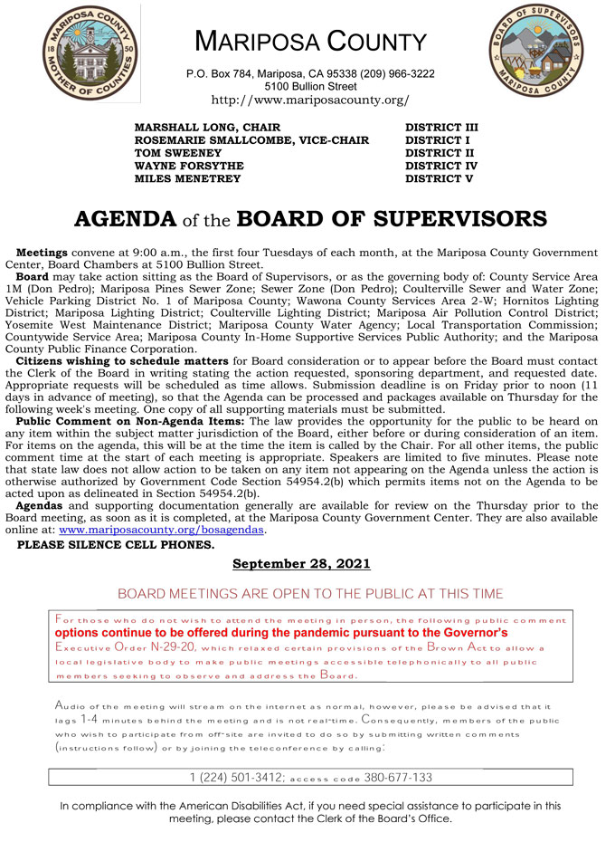 2021 09 28 Board of Supervisors 1