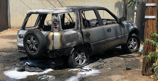 FCSO murder burned car 1