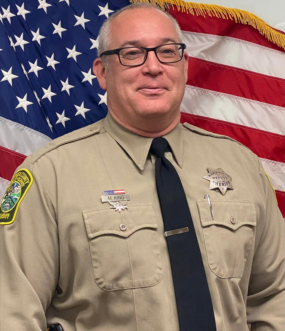 mariposa county sheriff deputy king michael