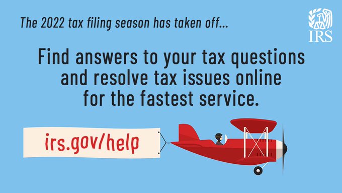 Irs Begins 2022 Tax Season Urges Extra Caution For Taxpayers To File Accurate Tax Returns 6312