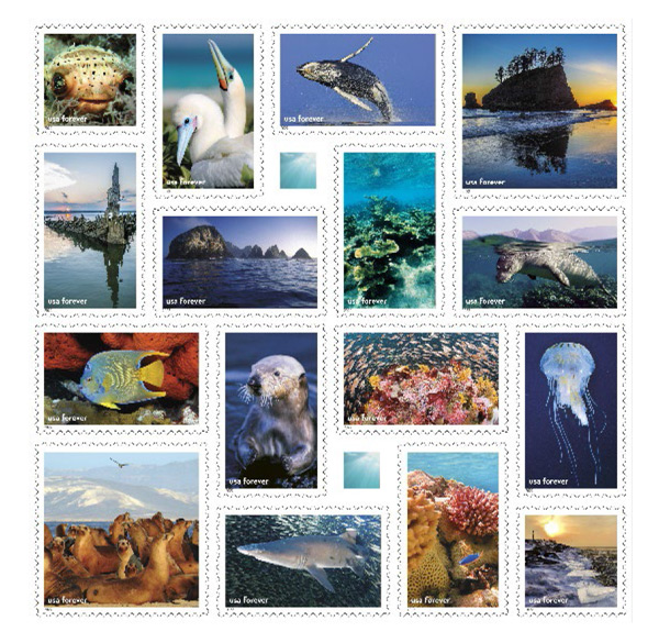 usps explore the beauty of marine sanctuaries through forever stamps 1