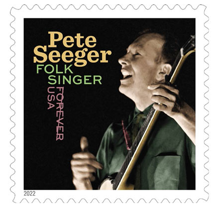 usps honors folk singer pete seeger 1