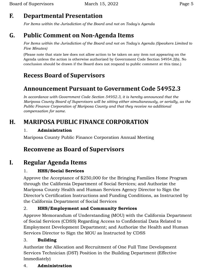 2022 03 15 Board of Supervisors 5