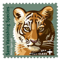 vanishing species stamp