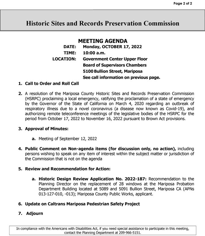 2022 10 17 Historic Sites and Records Preservation Commission 2