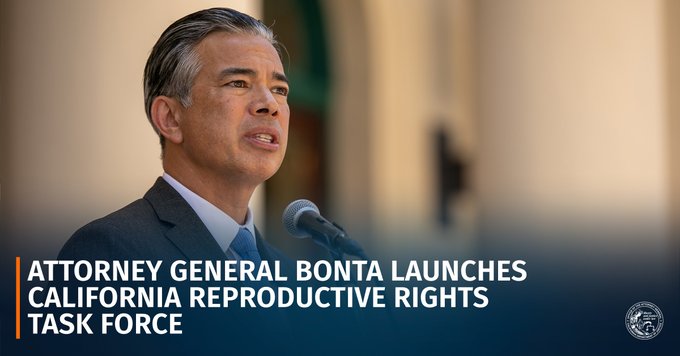 Attorney General Bonta Launches California Reproductive Rights Task Force 3540