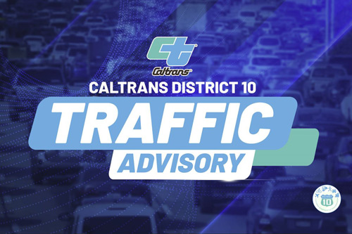 Caltrans traffic advisory