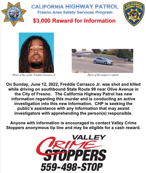 CHP Fresno murder
