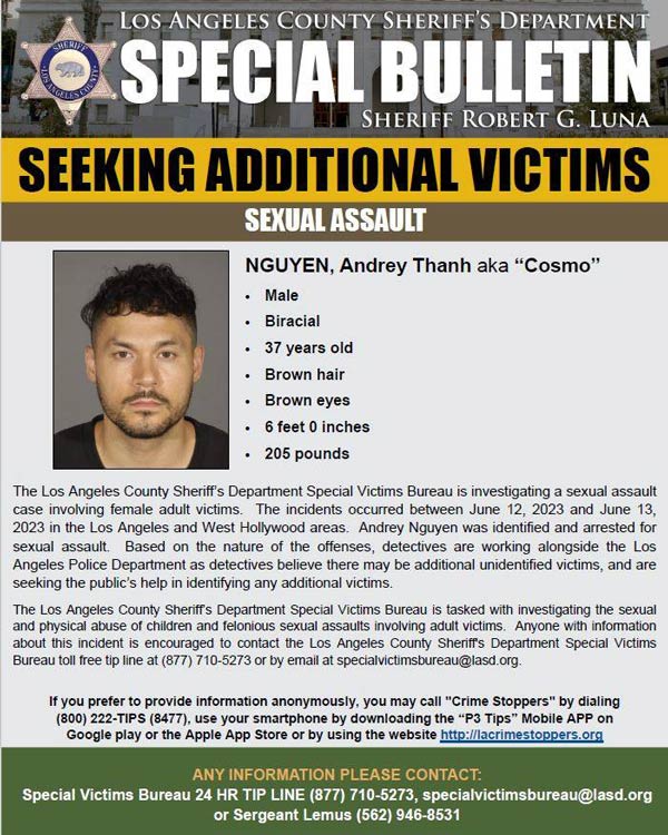 LASD sexual assault Nguyen