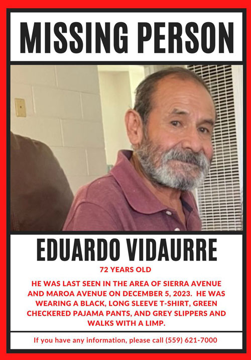 FPD missing Vidaurre