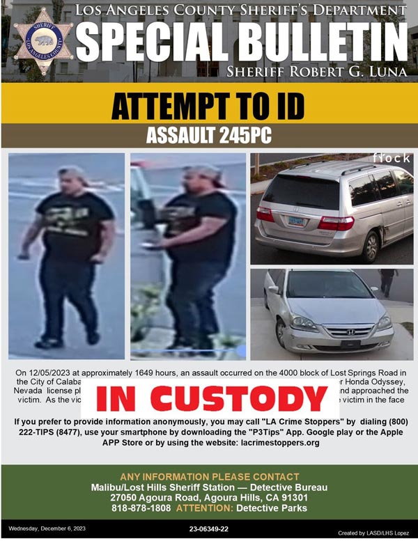 LASD assault