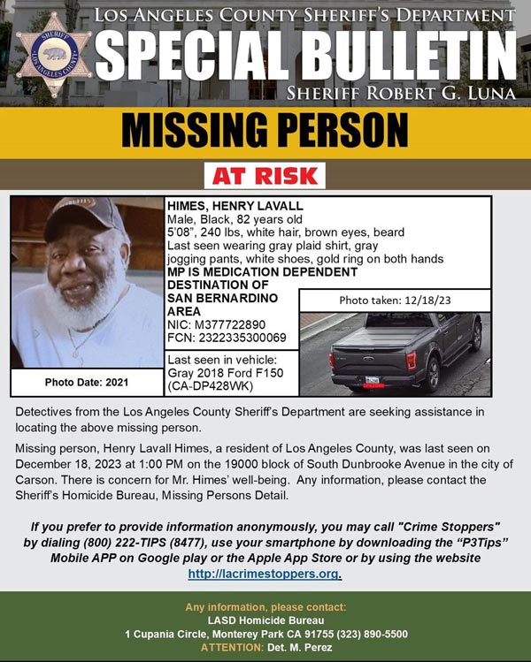 LASD missing Himes