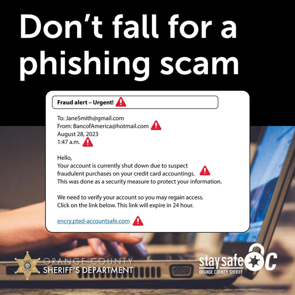 OCSD phishing