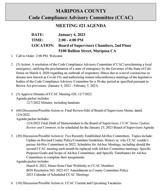 2023 01 04 Code Compliance Advisory Committee 2