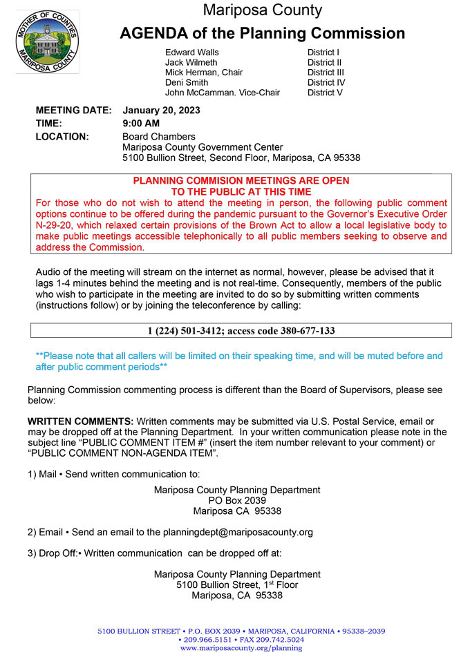 2023 01 20 Planning Commission 1
