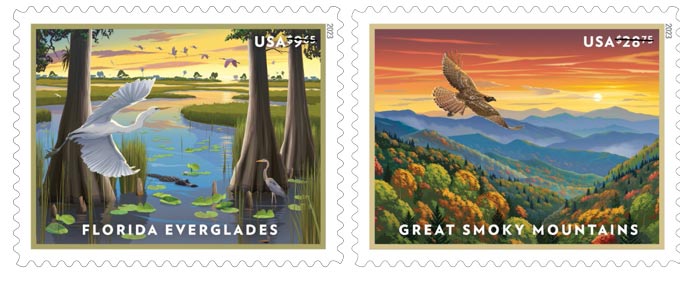 usps postal service issues new stamps for priority mail 1