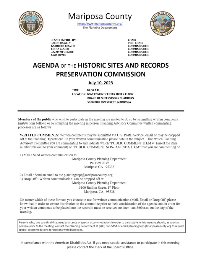 Historic Sites and Records Preservation Commission 7102023 1