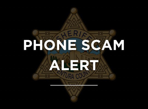 VCSO phone scam