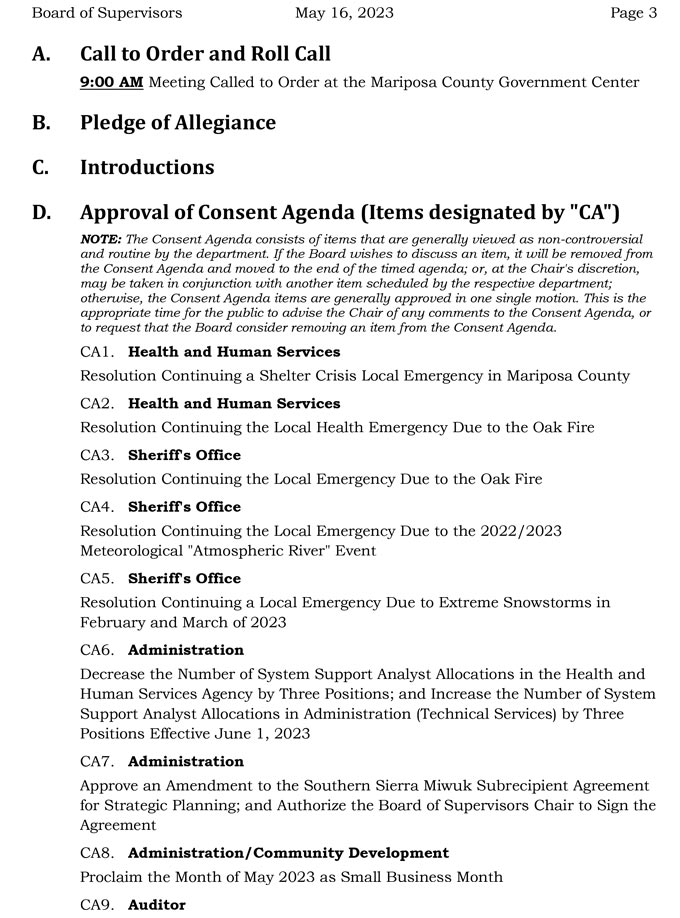 2023 05 16 Board of Supervisors 3