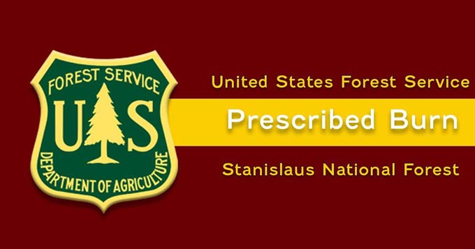 usfs prescribed burn stanislaus national forest