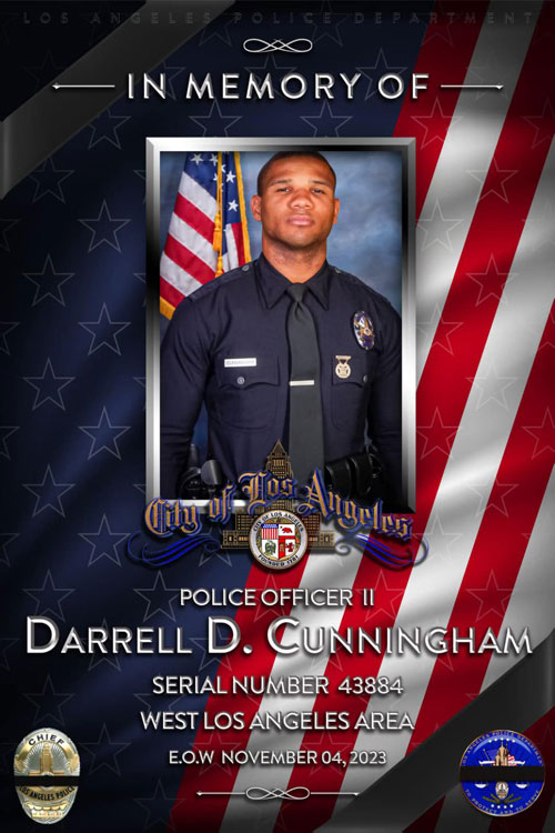 LAPD Officer Cunningham 500